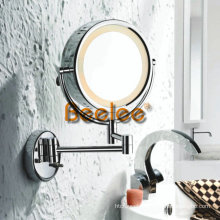 8.5-Inch LED Wall Mount Shaving Mirror